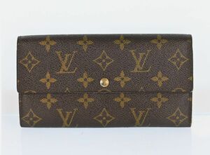 LOUIS VUITTON ルイ・ヴィトン モノグラム ポルトフォイユ・サラ 財布 長財布　J2700T511