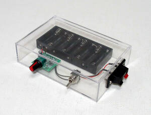 乾電池仕様PWM制御　簡易パワーパック　鉄コレ、Bトレ等に！　ポータブル自作パワーパック