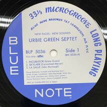 10インチレコード アービー・グリーン・セプテット TOJJ-5036 帯付 予約限定 URBIE GREEN SEPTET BLUE NOTE ブルーノート_画像7