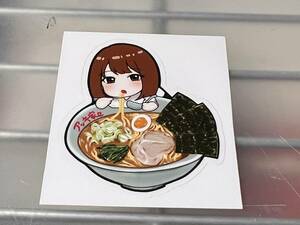 ★☆★独ヲタアッキー　ラーメンステッカー　1　★☆★