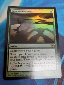 mtg 　召喚士の契約　英語　foil