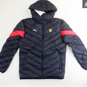 未使用 在庫有 PUMA プーマ フェラーリ SFレース エコライト ジャケット ジッパー 中綿 ブルゾン Mサイズ 59794302 即納 棚2H11の画像1