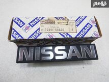 【新品未使用 在庫有】 米国日産純正 B12 サニー フロントグリル用 エンブレム 62891-50A00 62891-D4000 北米仕様 USDM 棚E3A_画像3