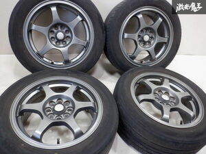 INTERMILANO インターミラノ VEXSPORT ベックススポーツ TYPE 6S 15インチ 6.5J +40 4穴 PCD100 ホイール BluEarth-A 195/55R15 85V タイヤ