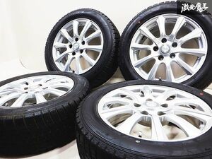 きれい! Weds ウェッズ JOKER ジョーカー 16インチ 6.5J +40 5穴 PCD114.3 スタッドレス 205/55R16 4本 ノア ヴォクシー セレナ オデッセイ