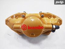 ●新品 即納 brembo ブレンボ BNR34 スカイライン GT-R VスペックII Nur ニュル 後期 リア 対向 2POT キャリパー ブレーキパット 左右 棚_画像4