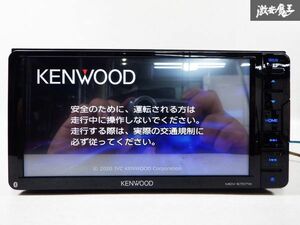 保証付 KENWOOD ケンウッド メモリーナビ MDV-S707W 地図データ 2019年 CD再生 DVD再生 Bluetooth 地デジ カーナビ 棚D4