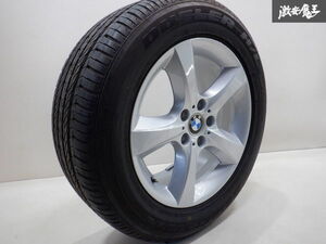 BMW純正 E70 X5 18インチ 8.5J +46 5穴 PCD120 ホイール 1本 BRIDGESTONE ブリヂストン DUELER H/L400 255/55R18 109H タイヤ