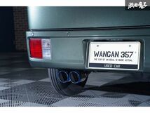 新品 WANGAN357 DA17V DA17W エブリィ ワゴン バン R06A ターボ ステンレス デュアル出しチタンテール マフラー JQR認定品 車検対応_画像3