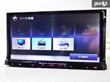 保証付 動作OK KENWOOD ケンウッド メモリーナビ MDVL500G 地図データ 2019年 地デジ DVD再生 CD再生 USB カーナビ棚C11_画像4