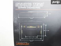 【新品 未使用】 GROUND ZERO グラウンド ゼロ 車載用 7cm ミッドレンジ スピーカー 80W max GZUF 60SQ-A / URANIUM シリーズ 棚E10_画像6