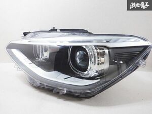 【美品】 BMW純正 F20 F21 1シリーズ 前期 118i 右ハンドル ディーラー車 HID キセノン ヘッドライト ヘッドランプ 左 左側 助手席 棚R2