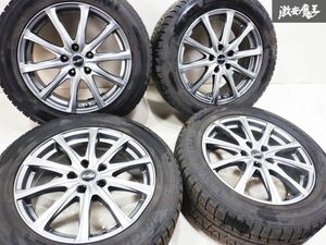 MANARAY マナレイ EURO SPEED ユーロスピード V25 17インチ 7J +38 5穴 PCD114.3 ホイール ヨコハマ ice GUARD iG50PLUS 225/55R17 97Q