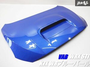 【美品 きれい 凹み無し!!】 SubaruGenuine VAB WRX STI ボンネット フード ダクトincluded Color K7X WRブルーPearl VAG 1929VM4 VMG 棚2R2