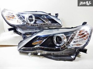 レンズきれい！！EAGLE EYES イーグルアイ GRX130 マークX 前期 HID ヘッドライト ヘッドランプ 左右 TY1175 LED点灯OK！！棚H8