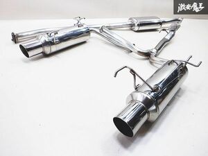 MUGEN 無限 RR3 エリシオン J30A ステンレス マフラー 左右出し 2本出し JASMA認定 03S03817 棚2N1