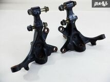 希少！ 無加工! 日産純正 S14 シルビア SR20DET ターボ フロント ナックル 左右 ABS無 S15 S13 180SX ショートナックル加工などに 棚2J8_画像7