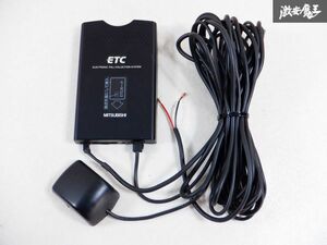 ミツビシ 三菱電機 ETC アンテナ分離型 車載器 分離型 EP-9U43 棚M4L