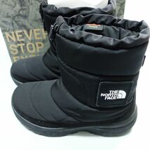 THE NORTH FACE ノースフェイス Nuptse Bootie WP VI Logo ヌプシ ブーティー ウォータープルーフVI NF51876 黒 26cm_画像3