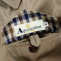 ヴィンテージ Aquascutum アクアスキュータム リバーシブルチェックスウィングトップジャケット ブルゾン M メンズ_画像5