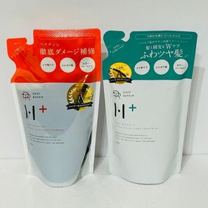 ★ DEEP REPAIR H＋ エイジング スカルプケア シャンプー& トリートメント 詰替セット ★