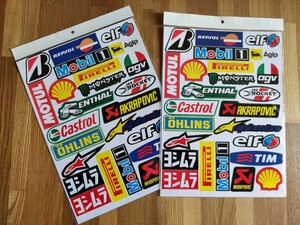 “おもしろ!”バイク反射ステッカー集#Motorcycle Sticker/Decal□バイク&モトクロス□防水+耐光性=PVC素材■#A8017×2枚セット：1199円