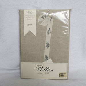 新品■Bellora ベローラ ボックスシーツ 180×200cm Linen COTTON リネン コットン シーツ