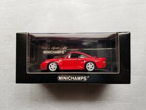 1/43 MINICHAMPS Porsche 959 ミニチャンプス ポルシェ 959 RED ダイキャストミニカー