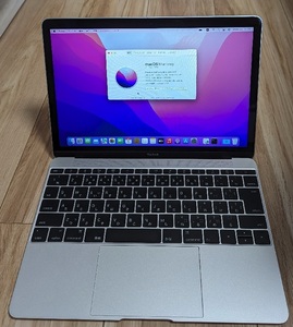 【美品】Macbook A1534 2016 Core-m7 シルバー