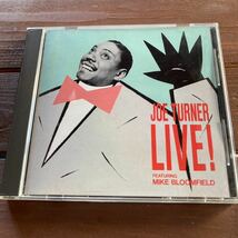 ♪国内盤CD★ジョー・ターナー/ライヴ！★Joe Turner/LIVE !_画像1