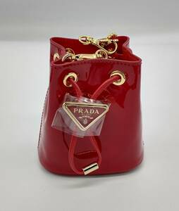 PRADA 1NR016 MINI BAG ミニパテントレザークラッチ バッグ 巾着 プラダ