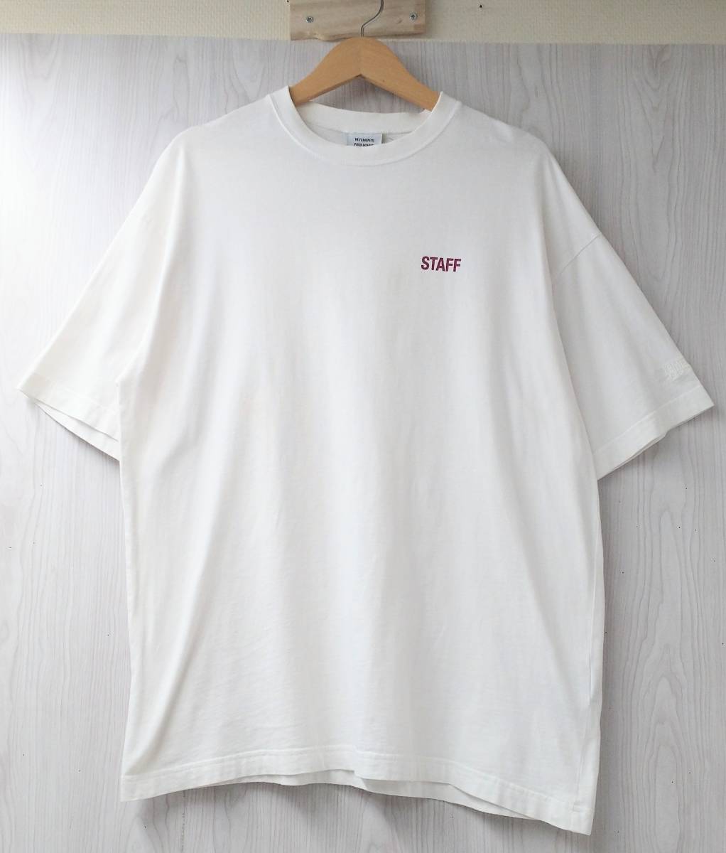 2024年最新】Yahoo!オークション -vetements tシャツ 18ssの中古品 