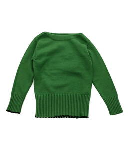 21AW Maison Margiela Cropped Sweater クロップド セーター ニット М グリーン メゾン マルジェラ 店舗受取可