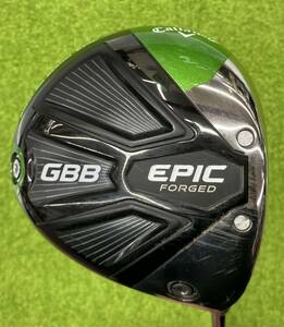 Callaway/キャロウェイ GBB EPIC FORGED ドライバー シャフトFUBUKI V50 フレックスS ロフト角9.5°