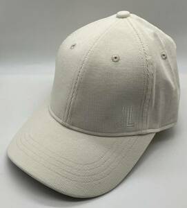 LANVIN SPORT ランバン キャップ 帽子 ホワイト系 サイズF ロゴマーク