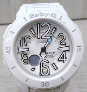 ジャンク CASIO カシオ Baby-G BGA-170 ホワイト クォーツ 腕時計