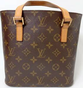 【AI鑑定済】LOUIS VUITTON ルイ・ヴィトン モノグラム M51172 ヴァヴァンPM ブラウン ハンドバッグ レディースバッグ 保存箱付 店舗受取可