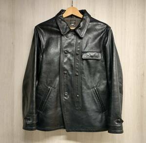 DALEE’S & CO LeCorde 1930 ARTIST JACKET ダリーズ&コー ルコルド レザージャケット ホースハイド 本革 ブラック 050-3802-7412