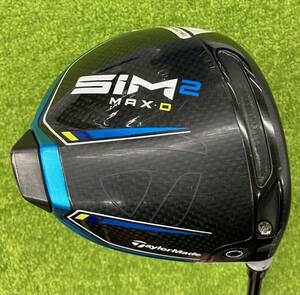 TaylorMade/テーラーメイド SiM MAX D ドライバー シャフトTENSEI TM50 フレックスS ロフト角9.0°