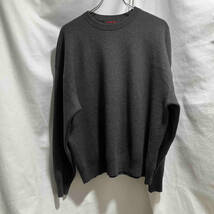 CABaN 19aw Cotton Cashmere Crew Neck Knit Sweater Size:M WS110CU キャバン コットンカシミアクルーネックニット ブラック_画像1