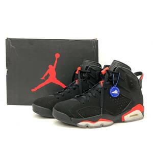 NIKE AIR JORDAN 6 RETRO OG BLACK INFRARED ナイキ エアジョーダン6 OG ブラック インフラレッド 384664-060 サイズ27.5cm