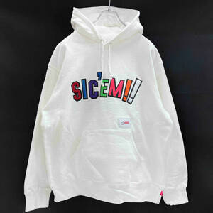 Supreme WTAPS Sic'em! Hooded Sweatshirt White シュプリーム ダブルタップス シリエム フーディー スウェット パーカー ホワイト サイズL