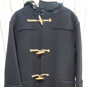 Polo by Ralph Lauren 90s ロングダッフルコート Lサイズ ネイビー 日本製 ラルフローレン メンズ アメカジ USED 古着