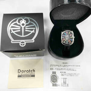 ジャンク Doratch ドラッチ 2007-2008 Limited Editiom アッチコッチ ドラえもん 手巻き 腕時計 稼働品