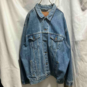 90s LEVI’S denim jacket 70507 Gジャン デニムジャケット XXL サイズ リーバイス 店舗受取可