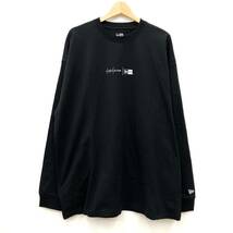 Yohji Yamamoto New Era ヨウジヤマモト OS LS TEE オーバーサイズ ロングスリーブ Tシャツ デザイナーズ HJ-T91-280-1 サイズ6 XXL相当_画像1