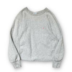 90s Champion REVERSE WEAVE USA製 目ありスウェットシャツ カットオフ有り Lサイズ チャンピオン リバースウィーブ 店舗受取可