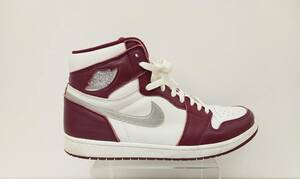 NIKE スニーカー ナイキ Air Jordan1HighOG エアジョーダン1ハイOG 'Bordeaox' 555088-611 29 ボルドー ホワイト 通年