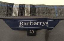 Burberrys バーバリー ロングスカート タイトスカート スカート ノバチェック グレー 灰色 サイズ 40 レディース_画像3
