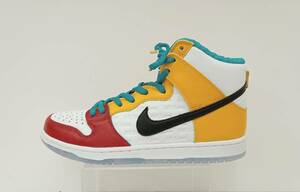 美品 NIKE×froSkate ナイキ×フロスケート SB Dunk High Pro QS 'All Love' オールラブ DH7778-100 スニーカー 箱あり 27.5 カラフル 通年